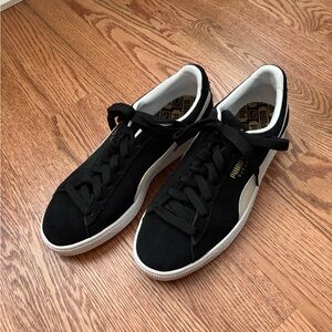 Puma Black Suede